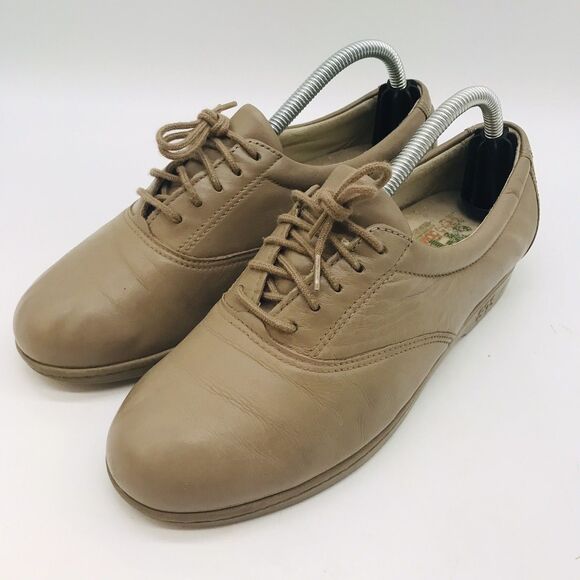 SAS Whisper TriPad Comfort Shoes Women's 5.5M Lace Up Leather Walking Sneakers - Picture 3 of 12